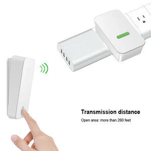 Wireless self power doorbell, self-generating doorbell for door