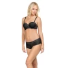 woman strapless underwire bra and panty sets with model cups padded Bra and hipster underwire padded lace bra and panty set