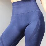 women fitness sport Yoga pants outdoors Tight fitting Physical exercise seamless High waist female Run Nine points gym leggings