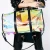 Import Women Transparent Duffle Beach Bag Jelly Holographic Tote Bag Clear Pvc Handbag Plastic Package Bags for Clothes from China