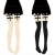 Import Women&#39;s Black Metal Clips Non-slip Stockings Garters Stays Suspenders Female Leg Elastic Knee High Socks Holders Garter Belt from China