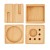 Import Wood bamboo office desktop organizer for gifts and crafts from China