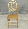 wood gold phoenix chair for wedding and hotel