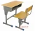 Import Wooden Cheap school Desk and chair Study Single  adjustable Classroom Desk and Chair from China