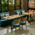 Import Wooden set designs for restaurant cafe shop luxury booth restaurant sofa from China