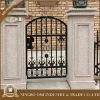wrought iron gate designs/artistic wrought iron gates/new design high quality &amp; low price ornamental iron gates