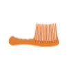 Xinlinda brand plastic extra large wide teeth salon orange hair comb