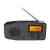 Import XSY-098D Hot Selling 2020 Amazon Humanized Design Hand Crank Short Wave Radio from China