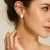 Import XUNBEI latest new product ladies jewelries 925 sterling silver stud earrings women from China