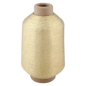 yarn knitting lurex H type gold metallic yarn manufacturer