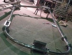 Yihu Food Grade Stainless Steel Tube Chain Conveyor