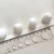 Import YLM02 Fabric DIY White Super Bobble ball fringe lace pompom trim sewing clothing accessory from China