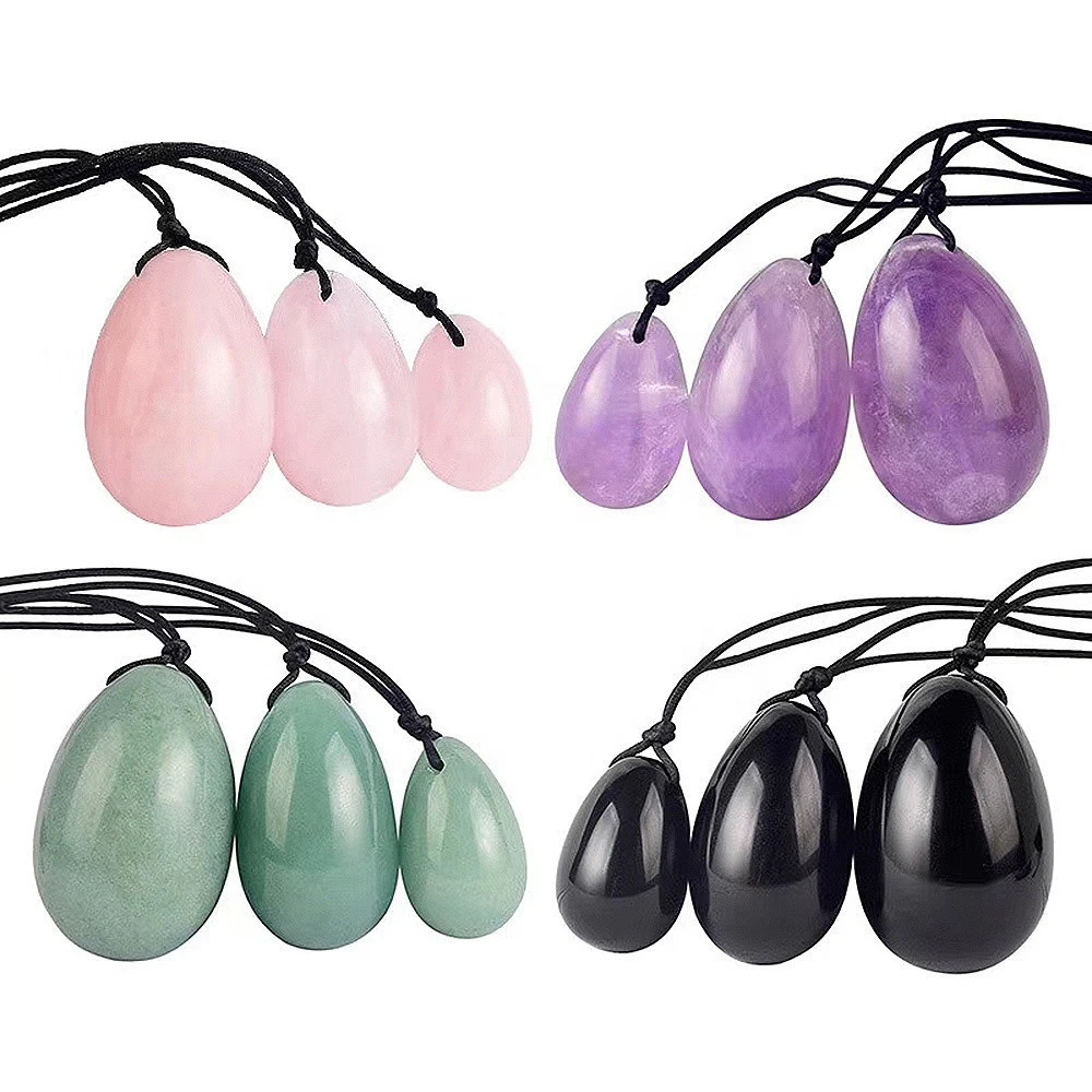 Yoni Egg Rose Quartz Yoni Jade Egg Obsidian Yoni Egg RTS Best Products