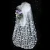 Import YouLaPan V20 3m long ivory color veils with haircomb High quality Soft Tulle handmade appliques wedding veils bridal from China