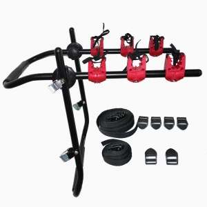 ZXCJ-1 Good Quality Hot sale on Amazon Mountain Rack Universal Adjustable Triple Bike Carrier Bicycle Mountain Bike