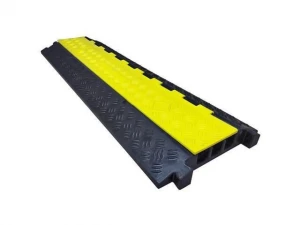 3 Channel Industrial Cable Protector Hose Cover & Ramp