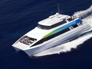 Diesel Inboard Catamaran Tourist/Ferry/Passenger/Fiberglass Boat Hull for Sales, Passenger Boat, Catamaran Boat