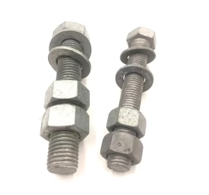 Strong Hot-dip Galvanized Hex Head Bolts
