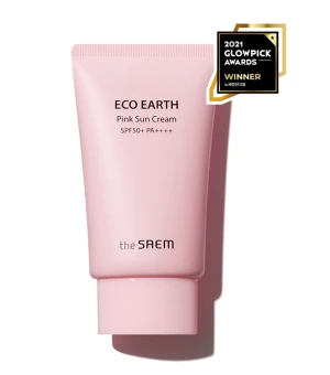 [The saem] Eco Earth Pink Sun Cream 50g