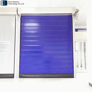 Custom High Speed Freezer Front Insulated PVC Roll Rolling Door for Cold Room