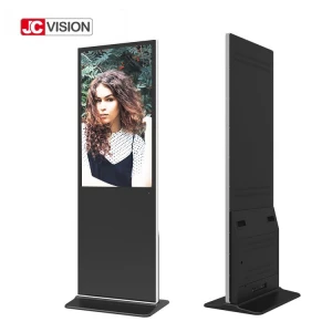 JCVISION Floor Stand Touch Screen Digital Advertising Android Media Display
