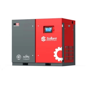 SOLLANT 45kw 60hp Professional PM VSD Variable Speed Oil-Injected Diesel Rotary Screw Air Compressor