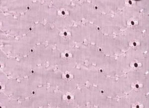 All over eyelet embroidery fabric 58/60
