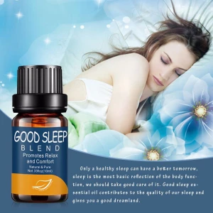Private Label 10ml Good Sleep Essential Oil Blend Lavender Deep Relaxing Oil Essential Oil Blends