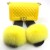 Import 2021 hot selling colorful rainbow handbags jelly bags with matched fur slides for women from China
