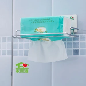 Wall mounted tissue holder