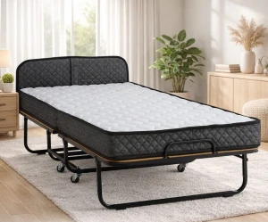 Folding Beds - 90x200 Orthopedic Spring Mattress