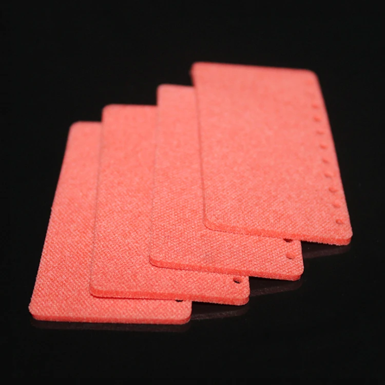 0.2mm texured thick silicone rubber sheet
