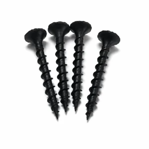 Black Coarse Thread Drywall Screws for Wood Studs
