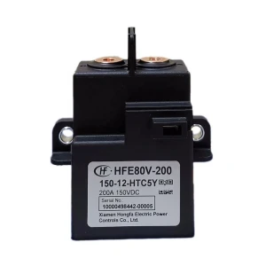 factory price 12V/24VDC 200A  contactor for HFE80V-200