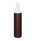 A contemporary two-tone ceramic vase