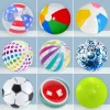 Inflatable big football outdoor beach ball Net red football kindergarten game group to build a beach ball