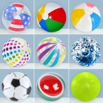 Inflatable big football outdoor beach ball Net red football kindergarten game group to build a beach ball