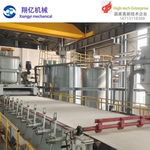 Fiber cement board production line