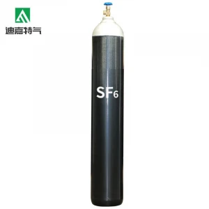 Colorless, tasteless, odorless, Sulfur hexafluoride gas as refrigerant in industry