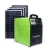 Import 0.5kw home power solar system build inside 500w inverter 30A controller 100ah battery from China