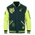 Import Men's Varsity Jacket Genuine Leather Sleeve and Wool Blend Letterman Boys College Varsity Jackets from Pakistan