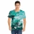 Import Tie Dye Blank Shirt Sublimation Printing Top Tees T-shirts Round Neck Polyester from Pakistan