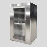 Stainless Steel Air Shower Machine for One to Two Persons High Efficiency Air Filtration System