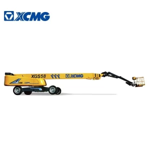 XCMG official 58m height mobile self-propelled telescopic boom lift XGS58 China man lift boom equipment for sale