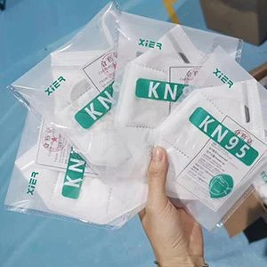 5 ply disposable KN95 face mask GB2626-2006 approved non woven fabric BFE>95% good quality fast delivery