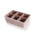 Import Food grade factory price customized pastel colors 6 cavity custom portable ice tray ice mold with lid from China