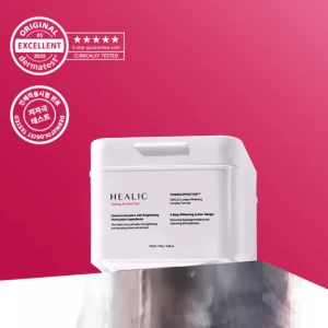 HEALIC Toning Active Pads  Exfoliating Whitening Moisturizing with Tranexamic Acid, Niacinamide