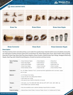 Brass Sanitary Parts