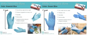 Latex and Nitrile Gloves