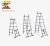 Import telescopic ladder lifting engineering ladder from China